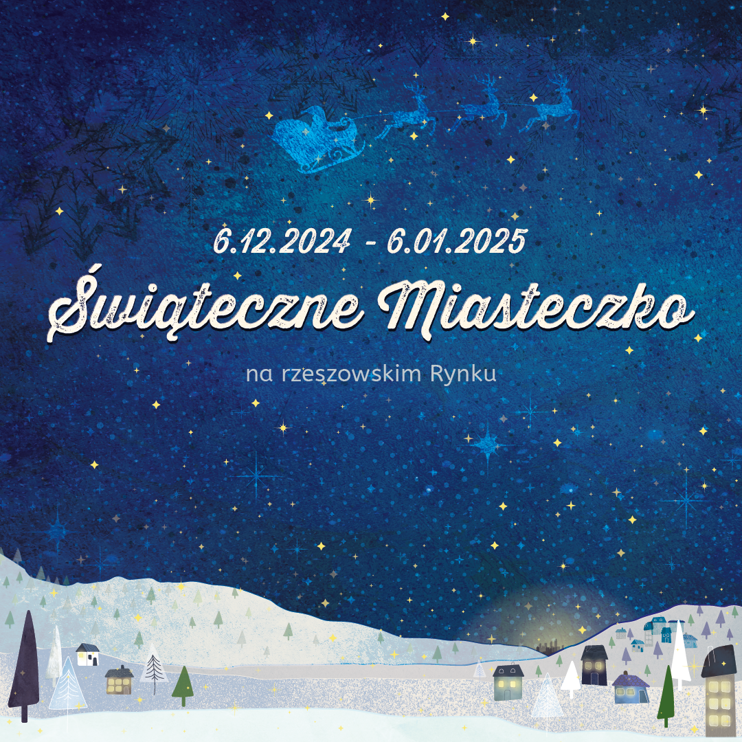 grafika promująca Świąteczne Miasteczko